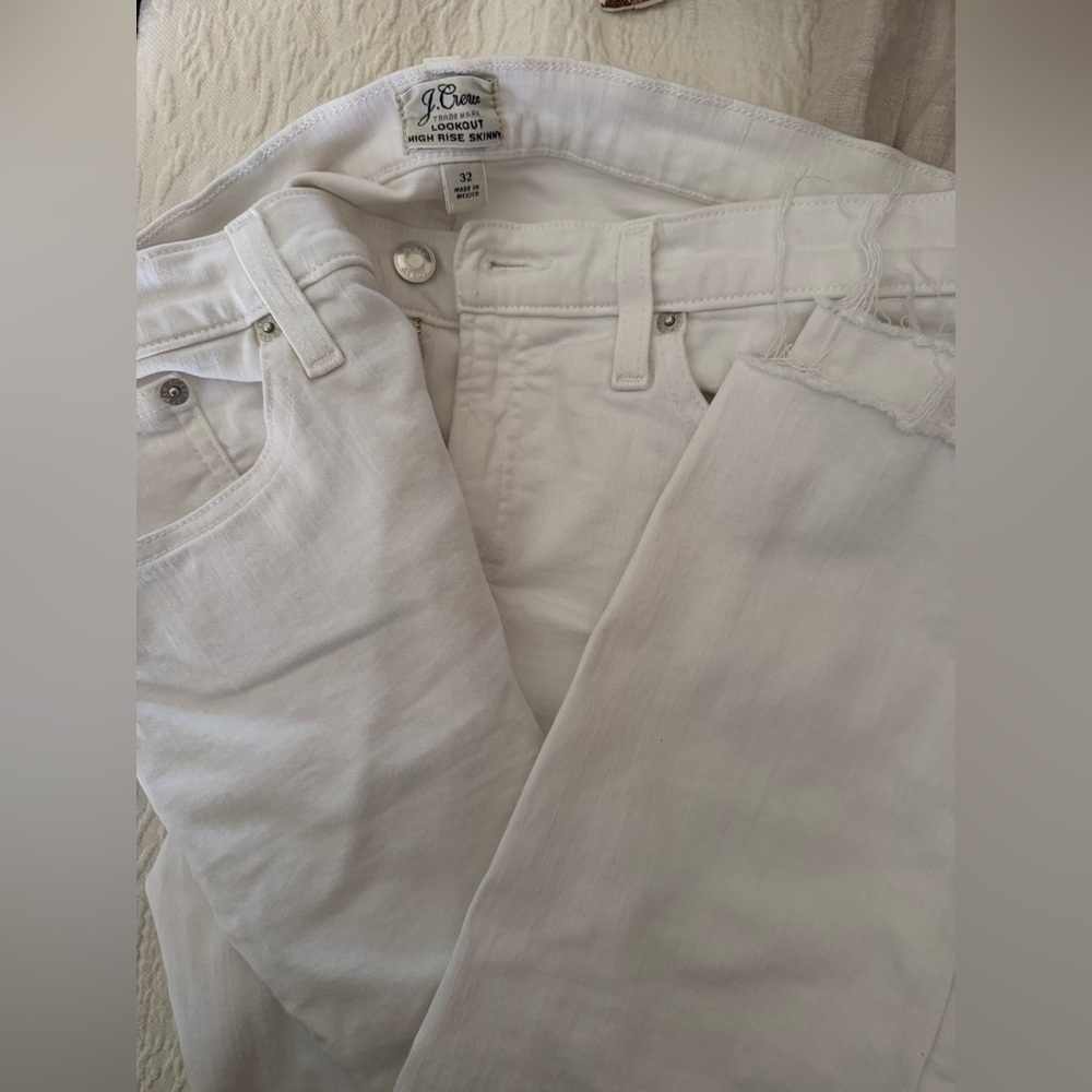 J. Crew White Jeans